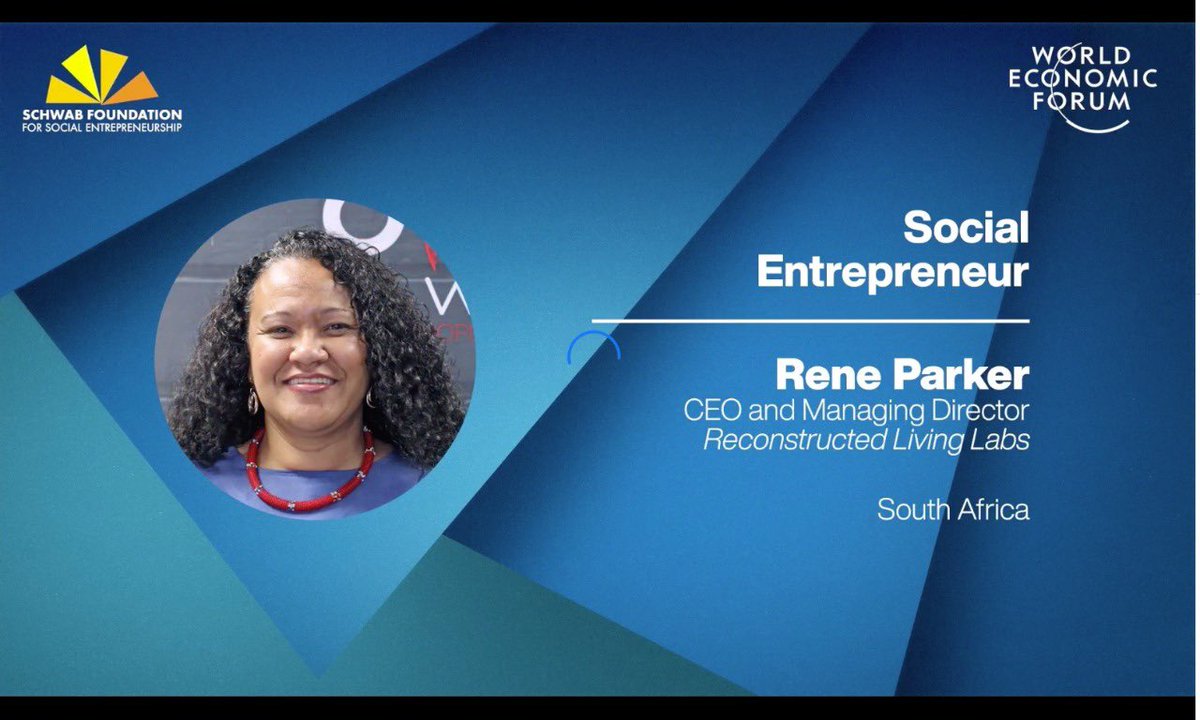 We are truly honored to accept this award on behalf of our communities and team. A true acknowledgment of everyone’s hard work and commitment in #MakingHOPEContagious <a href="/RLabs/">RLabs</a> #SchwabAwards22 #DavosAgenda <a href="/wef/">World Economic Forum</a> <a href="/schwabfound/">Schwab Foundation for Social Entrepreneurship</a> <a href="/marlonparker/">Marlon Parker</a>