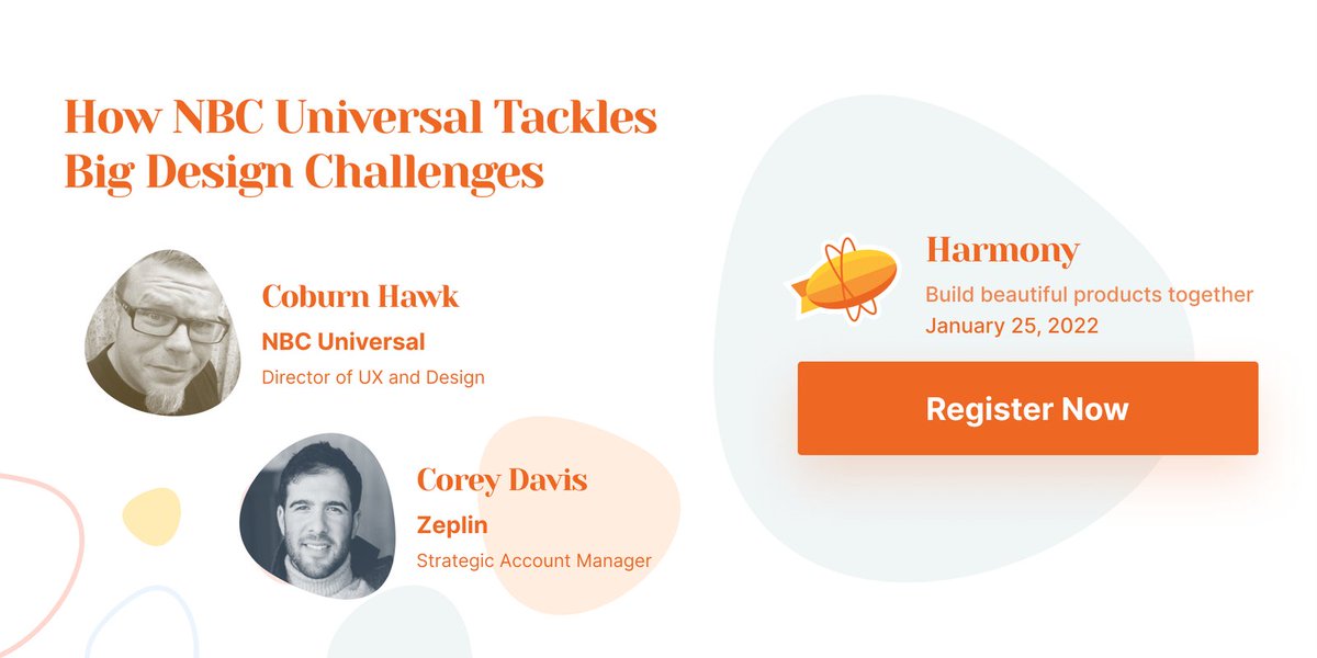 I will be sitting down with Corey Davis to talk about design, voting, &amp; the future of streaming as a speaker at Harmony, <a href="/Zeplin/">Zeplin</a>'s first user summit. Please save your seat and tune in on Jan 25th. zeplin.io/harmony/