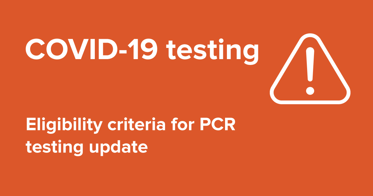 Eligibility criteria for PCR testing have been revised to include pregnant people, first responders and others.

See the full list and test booking information for the #ygk Assessment Centre here:   kingstonhsc.ca/patients-famil…