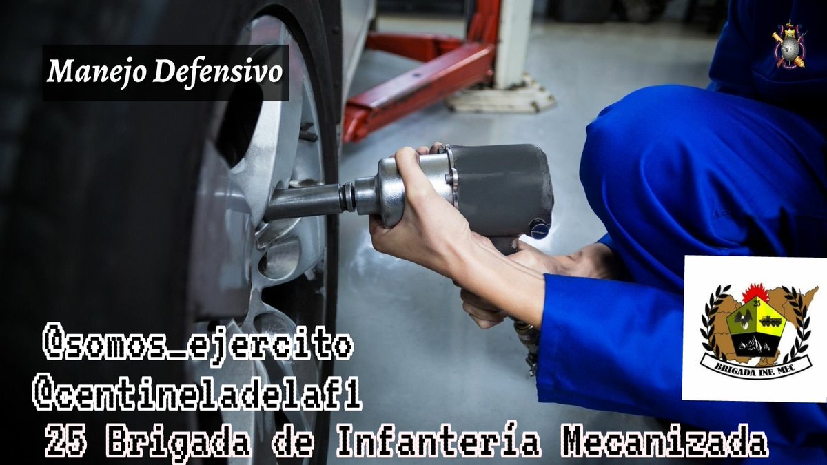 #18Ene ||🚦#Prevención ||#25BrinfMec|| Recuerde revisar que los neumáticos de su vehículo se encuentren en buenas condiciones, evite accidentes.
@somos_ejercito
@ZODITACHIRA21
<a href="/centineladelaf1/">25 Brigada de Infantería Mecanizadaᅠᅠ</a>
#SomosConstructoresDePatria #EjércitoYPuebloInvencibles
