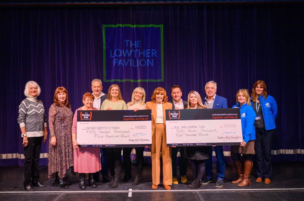 The Bobby Ball Foundation (@thebobbyball) on Twitter photo It was such a pleasure to hand over these cheques to @LowtherTheatre and <a href="/BlueSkiesFund/">Blue Skies Hospitals Fund</a> 💙 We know, without a doubt, Bobby would be very proud of all this - thank so much to all who contributed, you little belters x It was such a pleasure to hand over these cheques to @LowtherTheatre and <a href="/BlueSkiesFund/">Blue Skies Hospitals Fund</a> 💙 We know, without a doubt, Bobby would be very proud of all this - thank so much to all who contributed, you little belters x