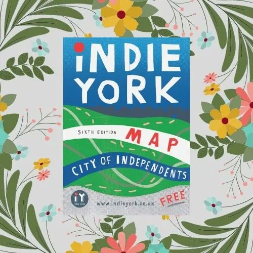 🌟It's out! The sixth edition of our new paper map can be found in all our member businesses and the @visityork information centre on Museum Street. We have over 40 new members to discover this year, some are new start ups and some are stalwarts of the York independent scene.