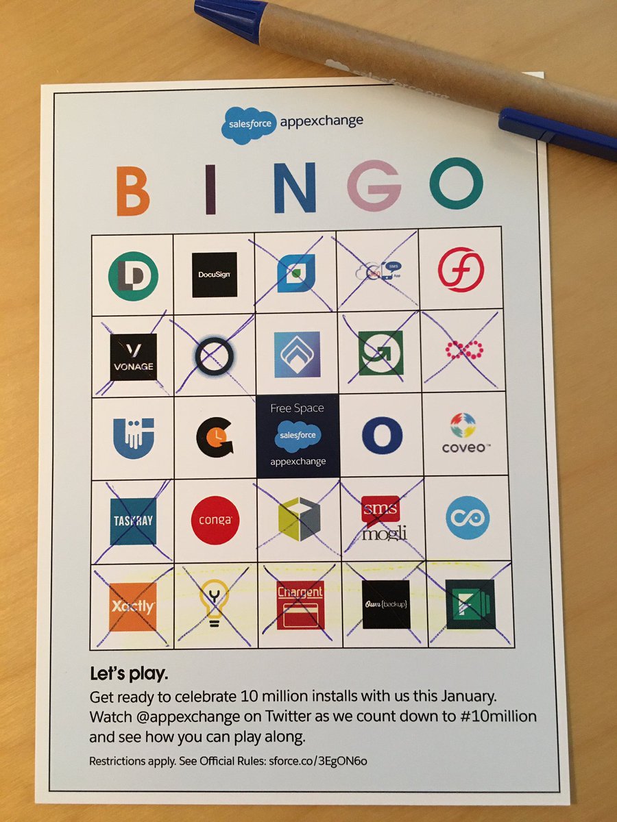 lm20hooper's tweet photo. Bingo! #sweepstakes #10million @appexchange #Sweepstakes https://t.co/rGbnGHO1kE