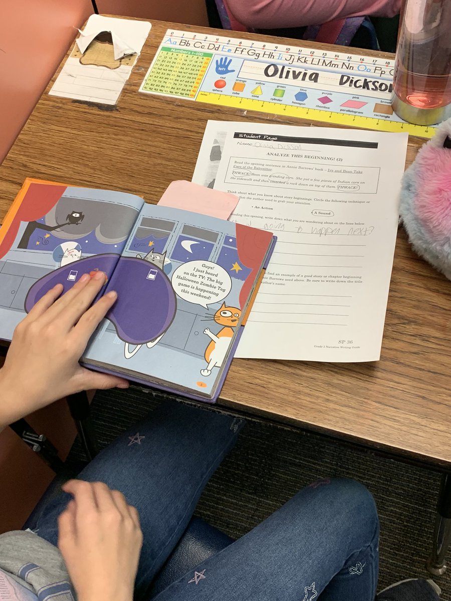 BacaWest's tweet photo. Griffith teachers utilizing @EmpWriters lessons to teach students how to craft entertaining beginnings. @MGEagles @Jeana_Andrews3 @RitaC11900705 #BISDBackToBetter https://t.co/eAZ4XZXXkG