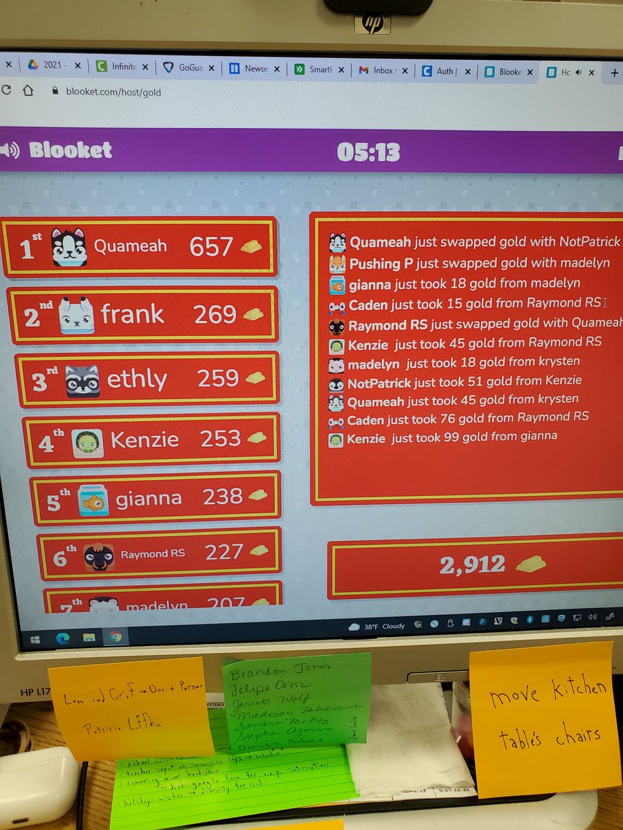 bachandblack's tweet photo. A Blooket review to get the students engaged and prepared for their quiz tomorrow.
#btsdtigers #blooket https://t.co/sAqg6UMsTN