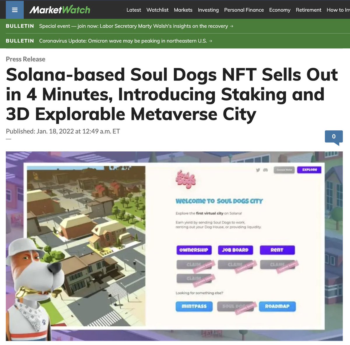 Soul Dogs City tweet media