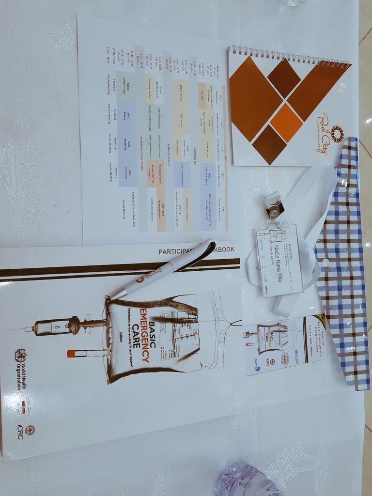nadiamea's tweet photo. Day 1
Opening sessions
#BasicEmergencyCare https://t.co/mNW64uxsLe