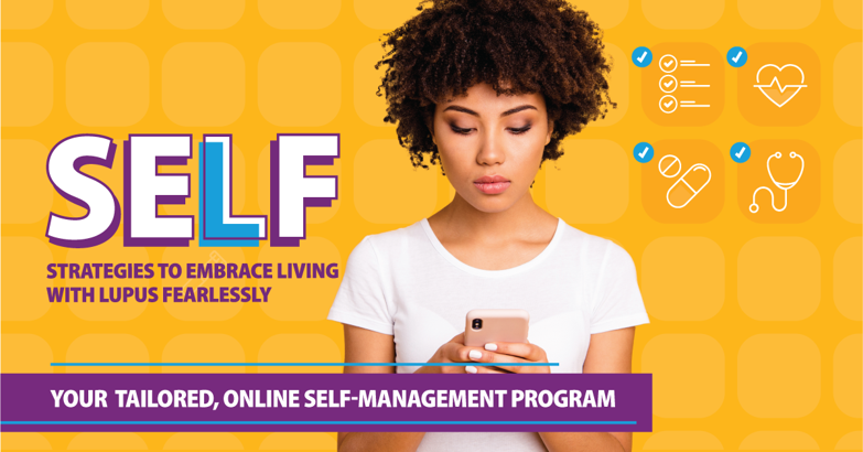 LupusLoneStar's tweet photo. Maintaining a lupus self-management plan can be challenging, but SELF is a free tool that makes it easier. Check out @LupusOrg’s new online self-management program, SELF to Learn more https://t.co/kiCxoMc2i4
#LFALS #lupuslonestar #self #lupuswarrior #lupusstrong #lupusfighter https://t.co/pslft6FZHa