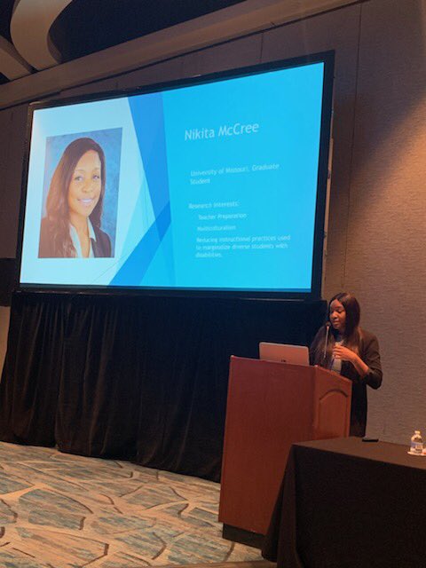 Presented at #CEC2022  discussing the need to improve  #teacherprep programs to better support #BIPOC students .