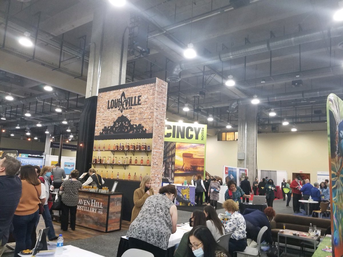 MLCVB's tweet photo. Our Tourism Coordinator Kelsey Sarro recently attended the ABA 2022 trade show in Grapevine, Texas. ABA’s Marketplace is a must attend business event where you can make real long-term business relationships across all stakeholders in the motorcoach industry. (1/2)
#abagrapevine https://t.co/R9q7YDzFt0