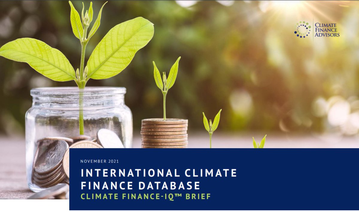 ClimateFinAdv's tweet image. CFA's Climate Finance-IQ™ (CF-IQ™) services help our clients navigate the climate finance system. Part of CF-IQ™ is the International Climate Finance Database (I-CFD) that provides a repository of information on climate finance. 

Learn more here:  lnkd.in/d_VsJa94