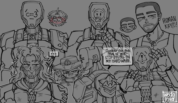 i dont usually draw robots but i'll do anything for kay/o 🥰 
#VALORANT  #ValorantArt 
