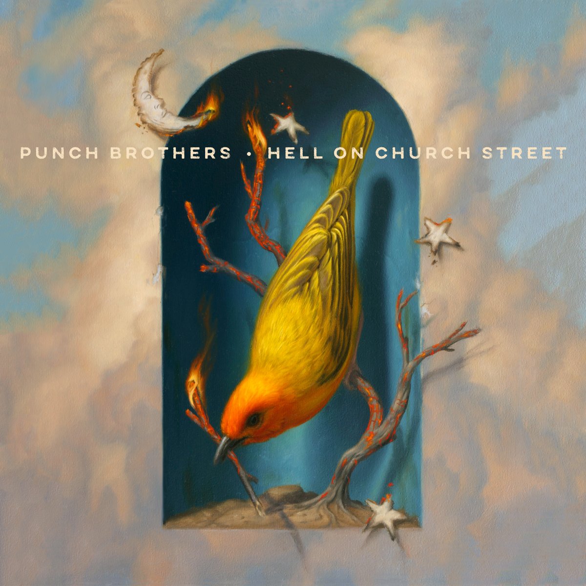I'm incredibly proud of the new Punch Brothers record, "Hell on Church Street", released Friday. The pandemic forced the longest hiatus we've experienced in 16 years, &amp; this record is a snapshot of the joy &amp; relief of reuniting &amp; making music with the closest of friends...(1/2)
