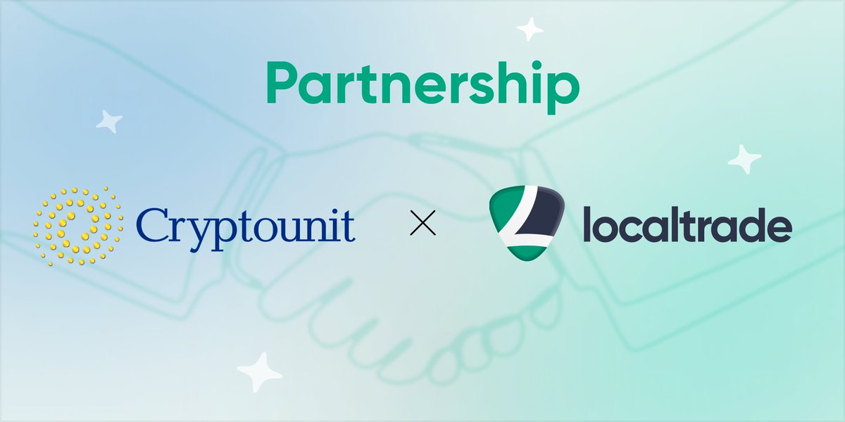 LocaltradeC's tweet photo. Today we’re happy to announce that #CryptoUnit Blockchain have partnered up with #LocalTrade to deliver $CRU token listing on our #CEX💫

Listing Details
🪙 Ticker: $CRU
💵 Pairs: CRU / USDT
🔍 Listing: in 2 weeks

Read more 👉 https://t.co/UdrX5ppjj0 https://t.co/3ZVFvqlBQv
