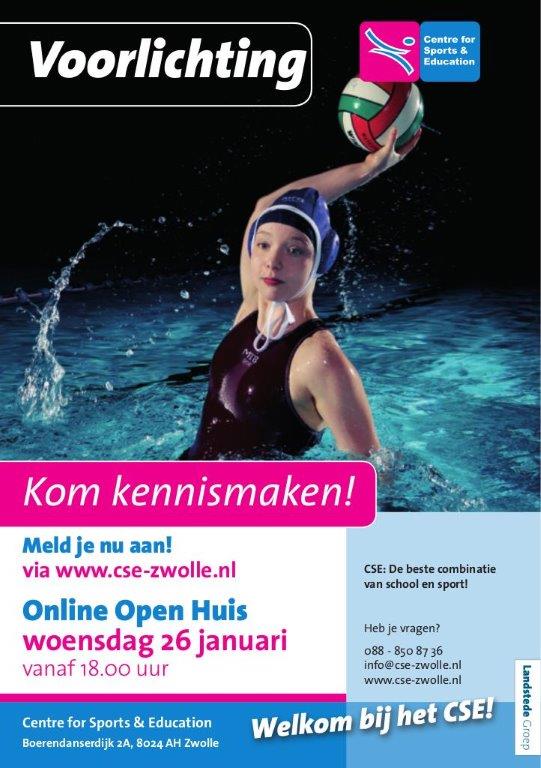 Een perfecte mogelijkheid om studie en waterpolotraining te combineren voor talentvolle waterpolo jongens en meisjes