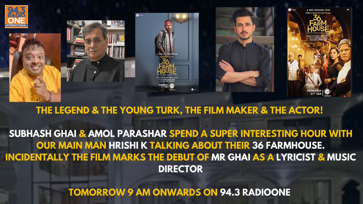 Hrishikesh Kannan (@hrishikay) on Twitter photo Students from <a href="/Whistling_Woods/">Whistling Woods International</a> played music & #SonuNigam <a href="/SingerHariharan/">Hariharan</a> offered to sing plus he wrote poetry thru the lockdown! <a href="/SubhashGhai1/">Subhash Ghai</a> on turning #MusicDirector & <a href="/amolparashar/">Amol</a> on an ensemble that includes <a href="/ActorVijayRaaz/">Vijay Raaz🌐</a> <a href="/imsanjaimishra/">Sanjay Mishra</a> #36Farmhouse <a href="/ZEE5India/">ZEE5Official</a> Tmrw 9 am Students from <a href="/Whistling_Woods/">Whistling Woods International</a> played music & #SonuNigam <a href="/SingerHariharan/">Hariharan</a> offered to sing plus he wrote poetry thru the lockdown! <a href="/SubhashGhai1/">Subhash Ghai</a> on turning #MusicDirector & <a href="/amolparashar/">Amol</a> on an ensemble that includes <a href="/ActorVijayRaaz/">Vijay Raaz🌐</a> <a href="/imsanjaimishra/">Sanjay Mishra</a> #36Farmhouse <a href="/ZEE5India/">ZEE5Official</a> Tmrw 9 am