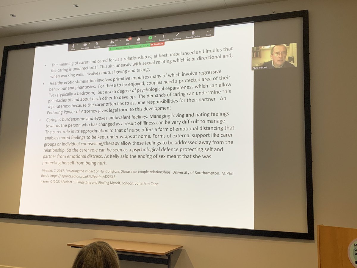 A range of talks exploring sex, sexuality and intimacy with diff clinical populations <a href="/UCLPartners/">UCLPartners</a> how many rehab prof’s ask patients about sex, dating or intimacy? Whose role is it?