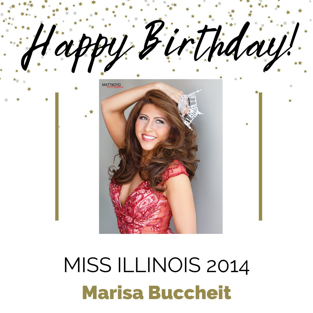Happy belated birthday to Miss Illinois 2014, Marisa Buccheit! Marisa celebrated her birthday January 14th. 
.
#happybirthday #MissAmerica #MissIllinois #Classof2014 #2014
