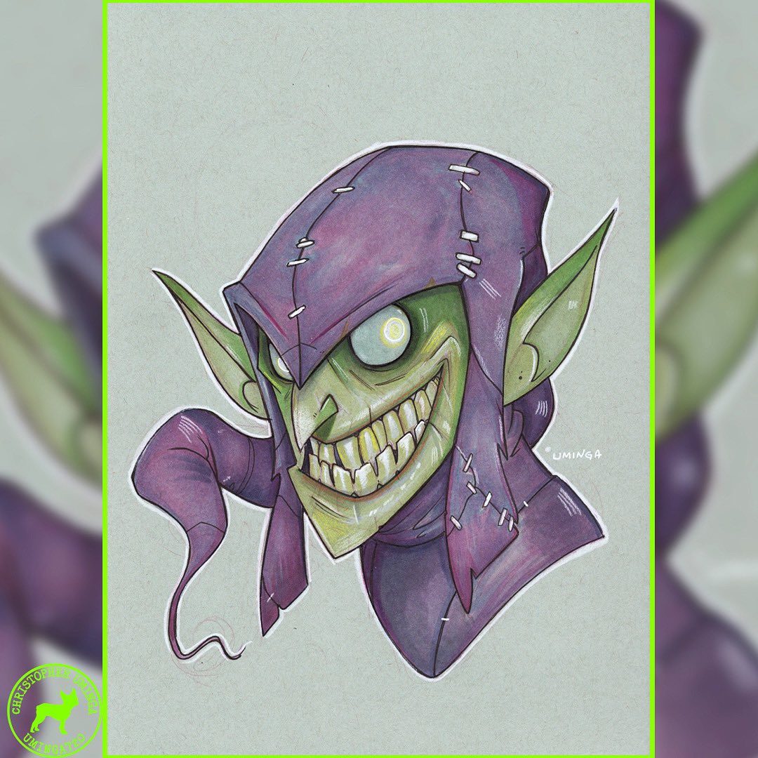 How To Draw Green Goblin | Step By Step | Spiderman No Way Home - YouTube
