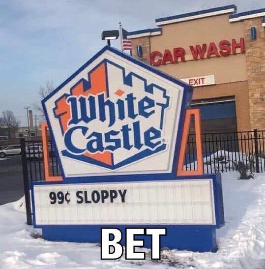Big brother crow takes me to get a 99 cent sloppy challenge.