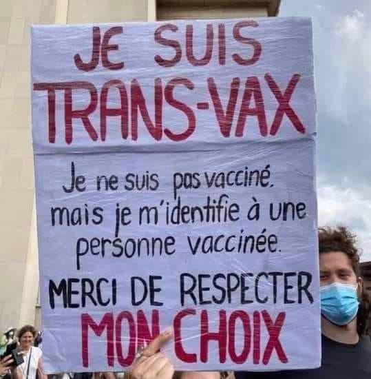 DubreuilhMarcel's tweet photo. Bon les gars, je fais mon coming out... merci de respecter et  de ne pas me juger !
#transvax #PasseVaccinal #JeanMichelTrogneux https://t.co/gvR85Qdajx
