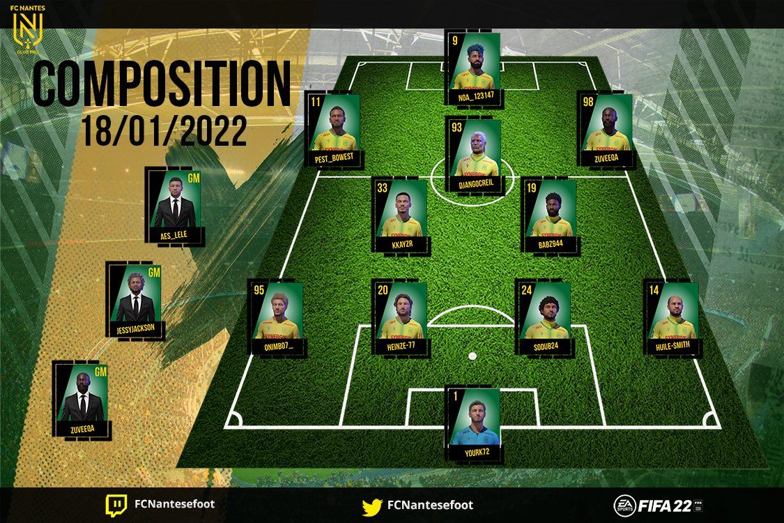 FC Nantes eFoot tweet media