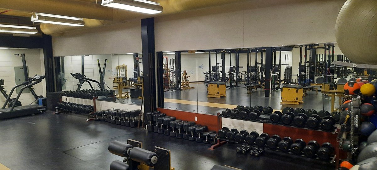 THerrmannSC's tweet photo. Out with the Old, In with the New! Huge THANK YOU to @AlexGoodman11 , Jeff Stone, and @RogueFitness for making this happen! #forthekids #HorsePoWer
#TeamWMU #LetsRide https://t.co/PzrzM1BfUd