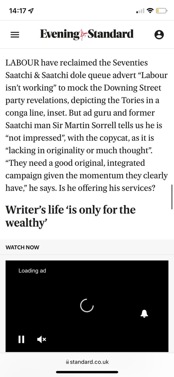 Mac_Daddies's tweet image. Ours and @dbdes1gn5 work doing the rounds. Shame Sir Martin Sorrell doesn’t like it. Still, not every day you get someone with his background looking at our stuff either. Swings and roundabouts 🤣 @OneMinuteBriefs