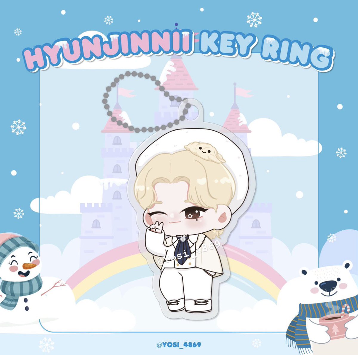 yosi_4869's tweet photo. เปิด [ Pre-order ] 
Pls re ✨ สุ่มแจก 1 ชิ้น
พวงกุญแจ Hyunjinnii Keyring 🥟✨

❇️ ชิ้นละ 69-. 

ค่าส่ง 35-.📦

โดยจ่าย 2 รอบ รอบแรกจ่ายแค่ค่าพวงกุญแจ

ฟอร์ม 🤍 > https://t.co/xKpqw4U3Hb

⭕️ ค่าส่งจ่ายตอนของถึงร้าน 

#ตลาดนัดstraykids #ตลาดนัดเด็กหลง https://t.co/rZkgbrFHUN