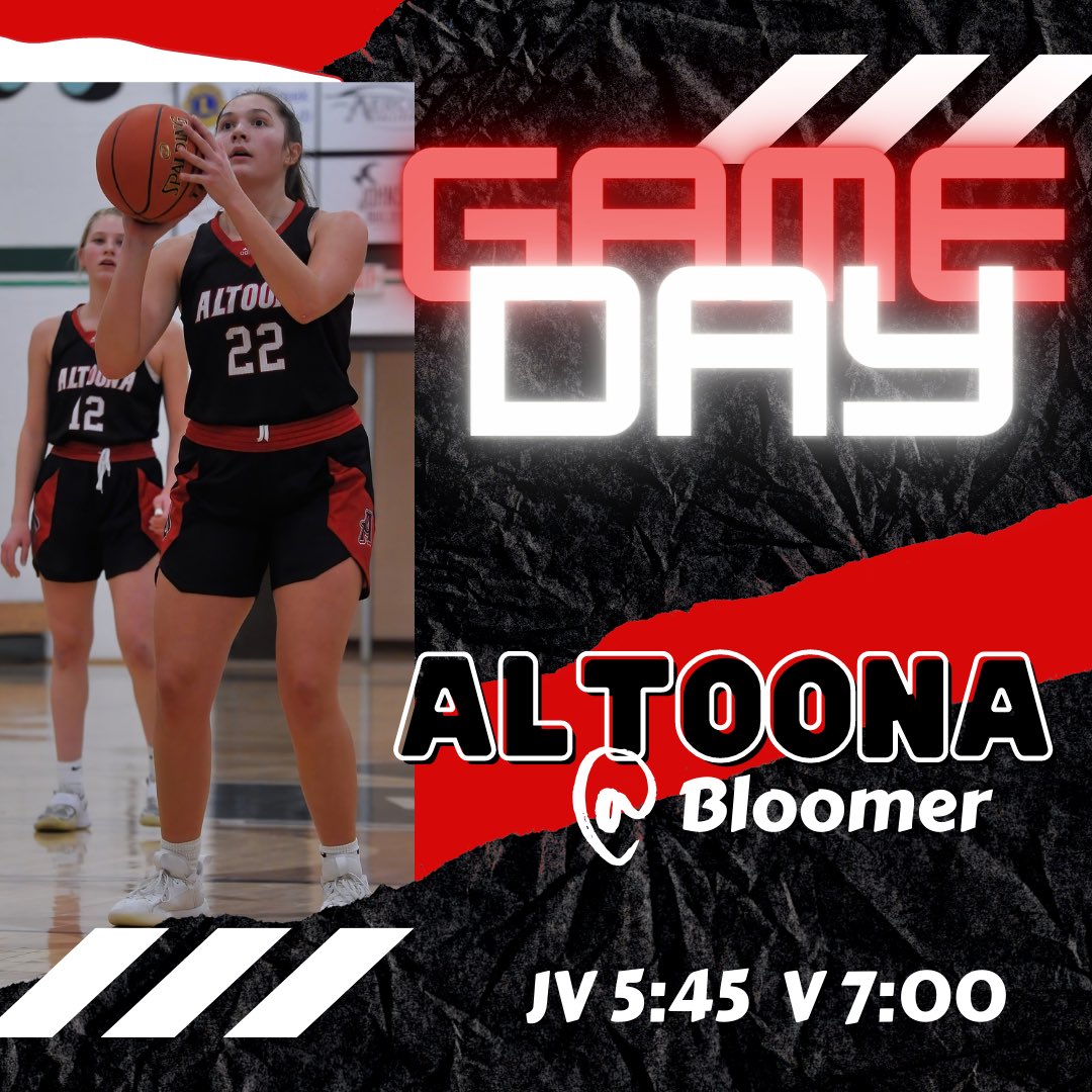 AltoonaGBB's tweet photo. 📢 It’s GAME DAY for the Rails! ❤️🚂🏀Nonconference matchup in Bloomer - see you there! If you can’t join us in person, check out Bloomer Blackhawk TV for the live stream: https://t.co/klaN80cAab
#WeDefineUs #RailsWay https://t.co/JCQVRaLl3U