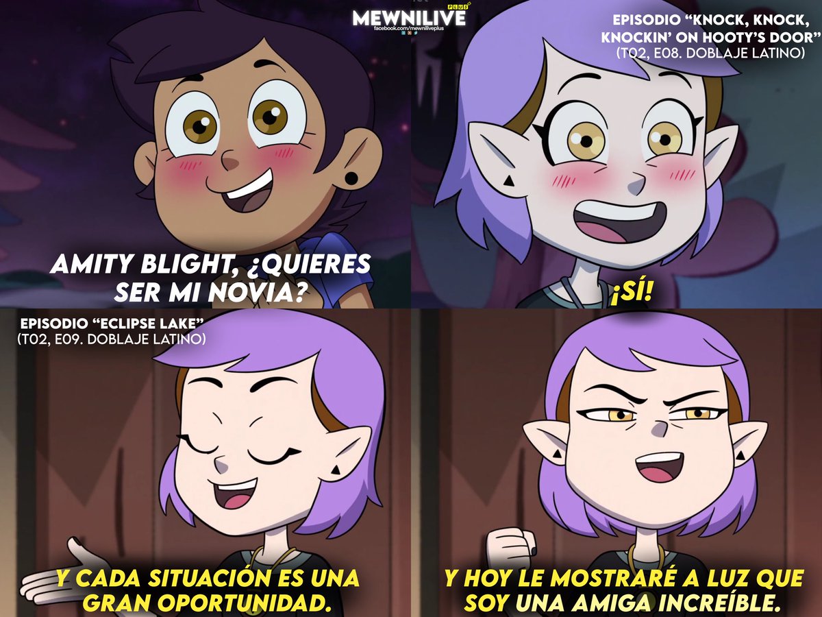 MewniLive's tweet photo. ¿Entonces? ¿En qué quedamos? 🧐

El día de ayer se estrenó en Doblaje Latino, el episodio de The Owl House en el que Luz le pedía a Amity que salieran; superando expectativas ese doblaje. Y hoy, el capítulo que le sigue, da un retroceso muy extraño. ¿Qué pasó ahi?

#TheOwlHouse https://t.co/VsofApmdCp