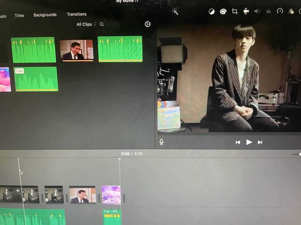 svtmasquerade's tweet photo. so i opened imovie to do some work after ages and LOOK WHAT POPPED UP 🥺 was this ever posted? we don't think so cheol answering bella's question hahahaha #SVTMasqueradeHotel https://t.co/Slan8Uq02i