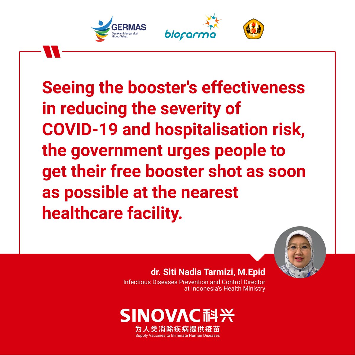 Sinovac's tweet photo. https://t.co/7jBSvuWoHk