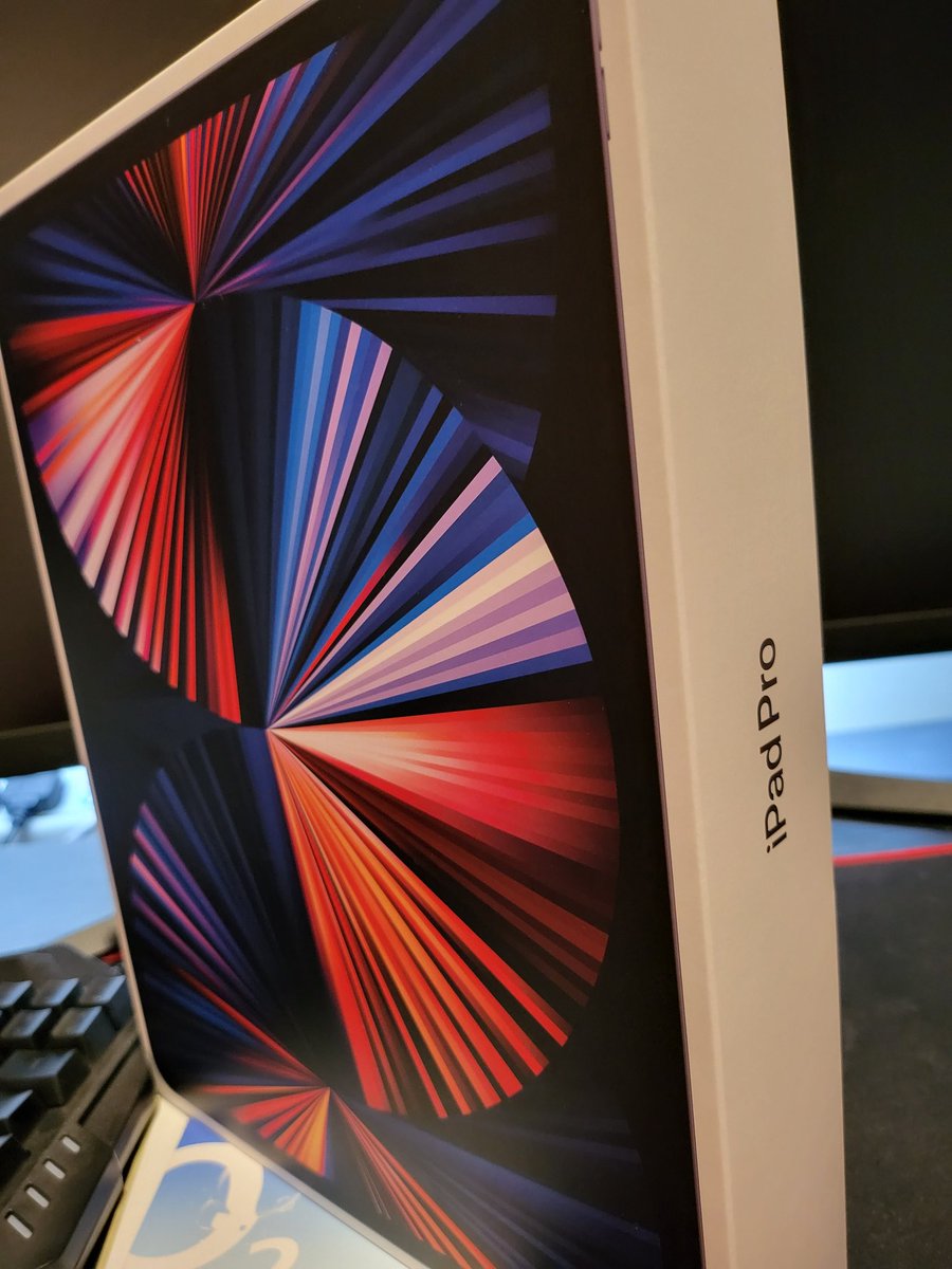RENZ_UvT's tweet photo. So spoilt 😅, surprise early bday present from Mrs @Jordan_UvT THANK YOU SO MUCH! 🥰❤ #iPadPro #LetsGo #UvTFamily https://t.co/TGqkgnVdxb