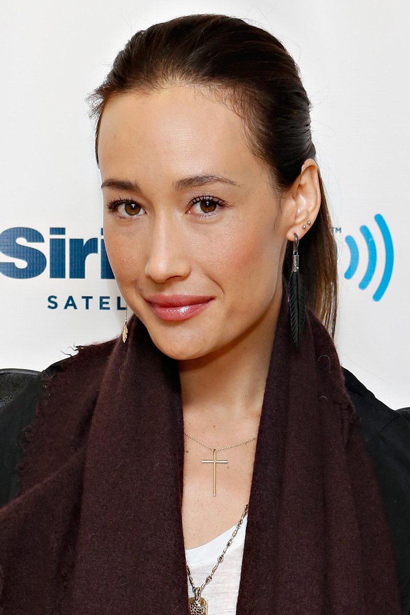 📸 Maggie Q at the SiriusXM Studios (January 18, 2013)