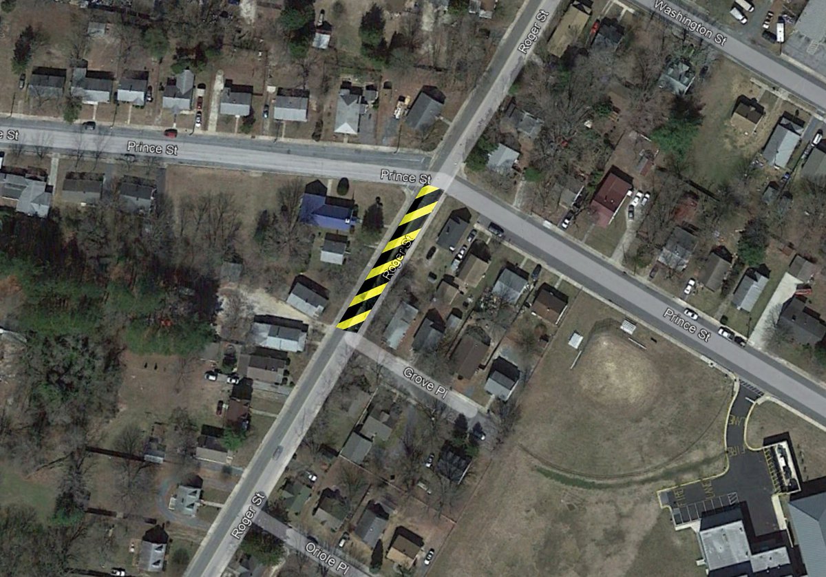 Water main repair at 705 Roger St. will close the street for most of the day. Work is expected to be complete by 4:30 p.m., barring unforeseen circumstances. Contact Water Works Utilities Division at 410-548-3103 for more information if needed.