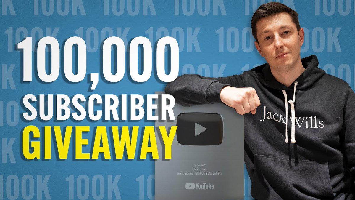 CertBros's tweet image. 100K SUBSCRIBER GIVEAWAY!

Don&apos;t miss out on your chance to win some great prizes from @BosonSoftware  and @linode 

Thank you for all of your support and making this happen.

youtu.be/VQWca0Q-ajU

#ccna #cisco