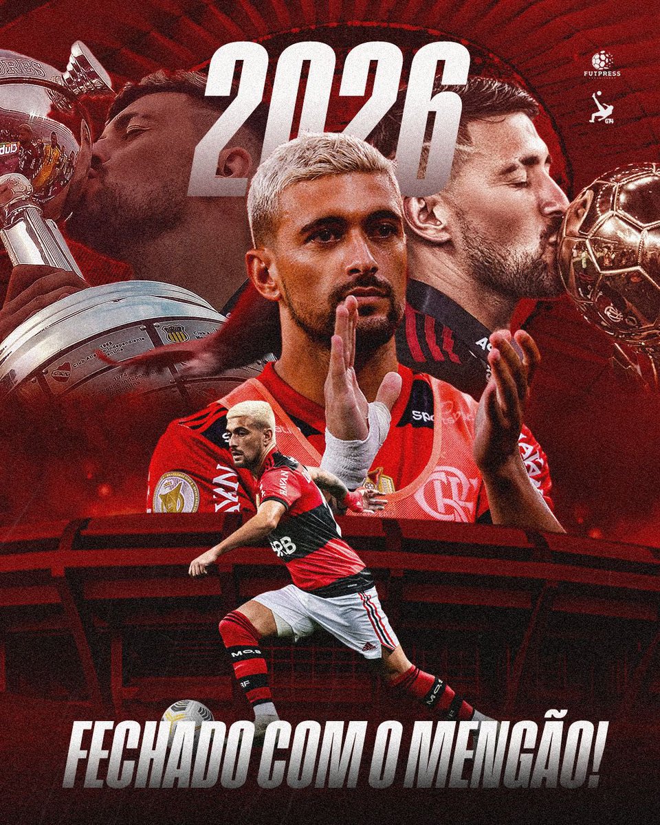 Feliz por extender meu contrato com esse grande clube @Flamengo meu grande desejo e continuar junto ao grupo conquistando grandes títulos pra nossa nação rubro-negra ♥️🖤