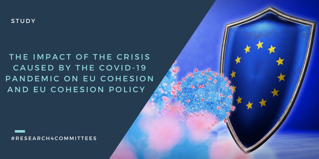 PolicyREGI's tweet photo. 📢 We have just published our new study on the impact of the crisis caused by the #COVID19 #pandemic on #EUcohesion and EU #cohesionpolicy
You can find it here: https://t.co/k0l25W0z6b
#Research4Committees
@Spatial4sight 
@kai_boehme
@t33Srl
@deahrelja https://t.co/xRiDdeNIte