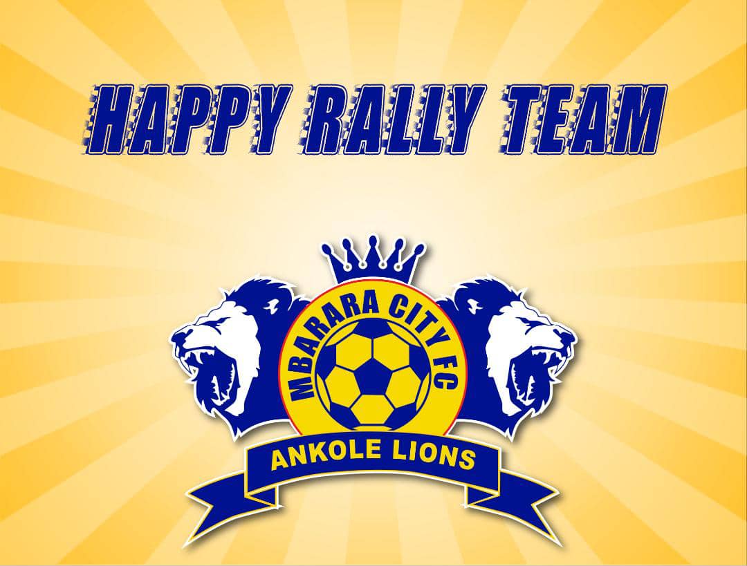 TeamMbararaCity's tweet photo. As part of Corporate Social Responsibility. Mbarara City fc has sponsored Happy Rally ahead of Mbarara Rally 2022 to take place in Mbarara this Saturday 22nd Jan 2022. https://t.co/j7onMjLWmj