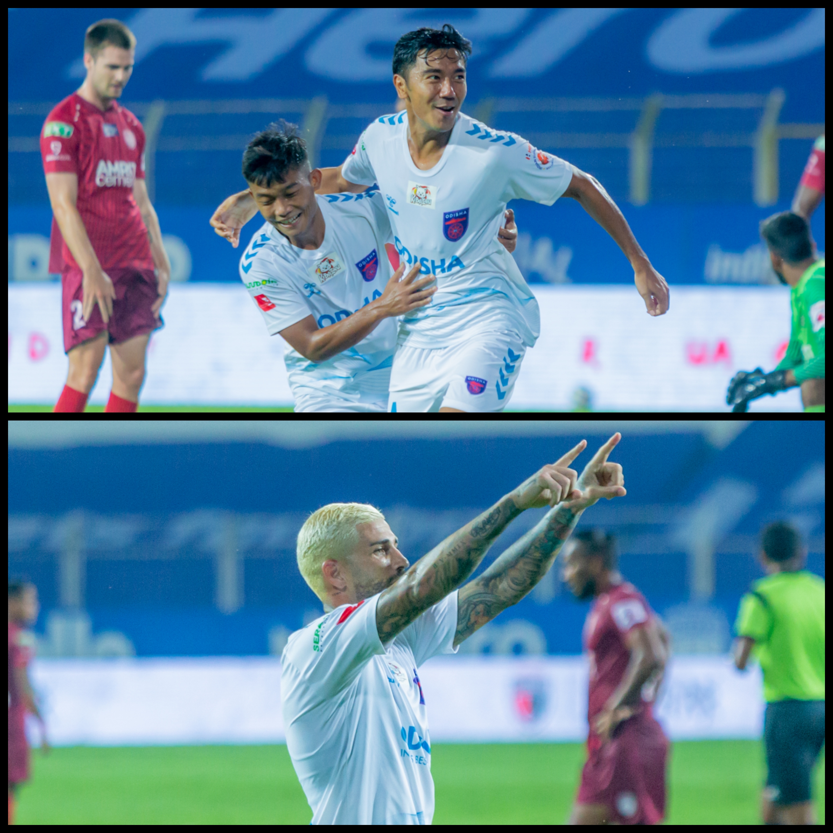 Odisha beat NorthEast: Aridai Cabrera and Daniel Lalhlimpuia on target as Odisha FC return to winning ways against NorthEast United