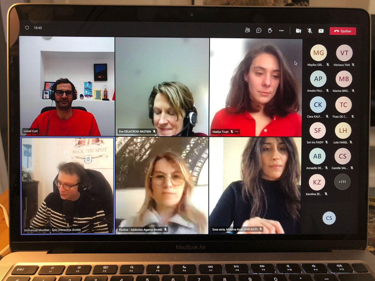 AACClive's tweet photo. L'AACC présente le dispositif #BEYONDTALENT aux étudiants en M1&M2 @Paris_Dauphine.
Merci @lionelcurt @mnstr_agence, @manu_spin @SpinInteractive, @Maelys_T @agencebabel , @msosasoria @McCann_France et Pauline @AddictionAgency pour leur participation. https://t.co/e9yhMC7AZG