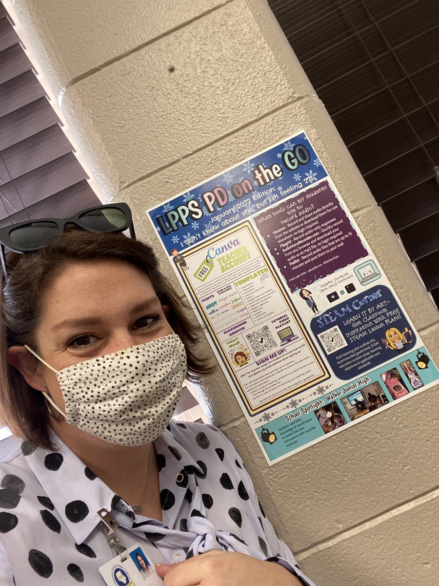 LPPS_EdTech's tweet photo. At @NSE_Panthers today and look what was spotted! #PosterPD #PDontheGo @Livingston_PPS https://t.co/d0rYy4qTek