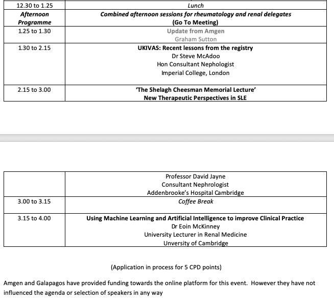CAREAddenbrooke's tweet photo. Looking forward to some fantastic talks at the Eastern Network for Rare Autoimmune Disease educational meeting (combined with Rheumatology and Renal SpR Training Day)
#ENRAD https://t.co/bcWp0BKE5x