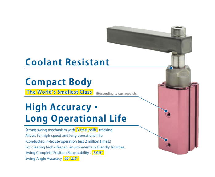 KosmekU's tweet photo. New product Pneumatic Swing Clamp #automation #Pneumatic #Clamping #Factoryautomation #Automated https://t.co/sAcvjLt0r7