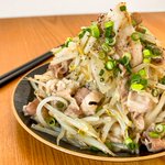 牛脂1つがカギを握る!居酒屋風!極上のもやし炒め‼