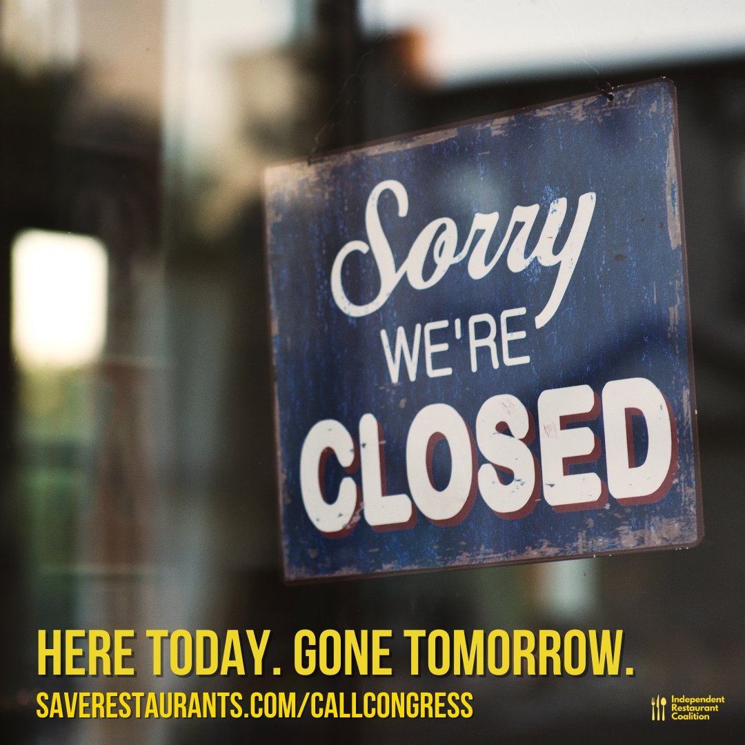 Join us today in our National Day of Action to #SaveRestaurants by calling on your reps to #ReplenishRRF using our call tool where you'll be connected automatically and provided a script.

This moment is 𝗰𝗿𝗶𝘁𝗶𝗰𝗮𝗹 and we need your help: saverestaurants.com/callcongress
