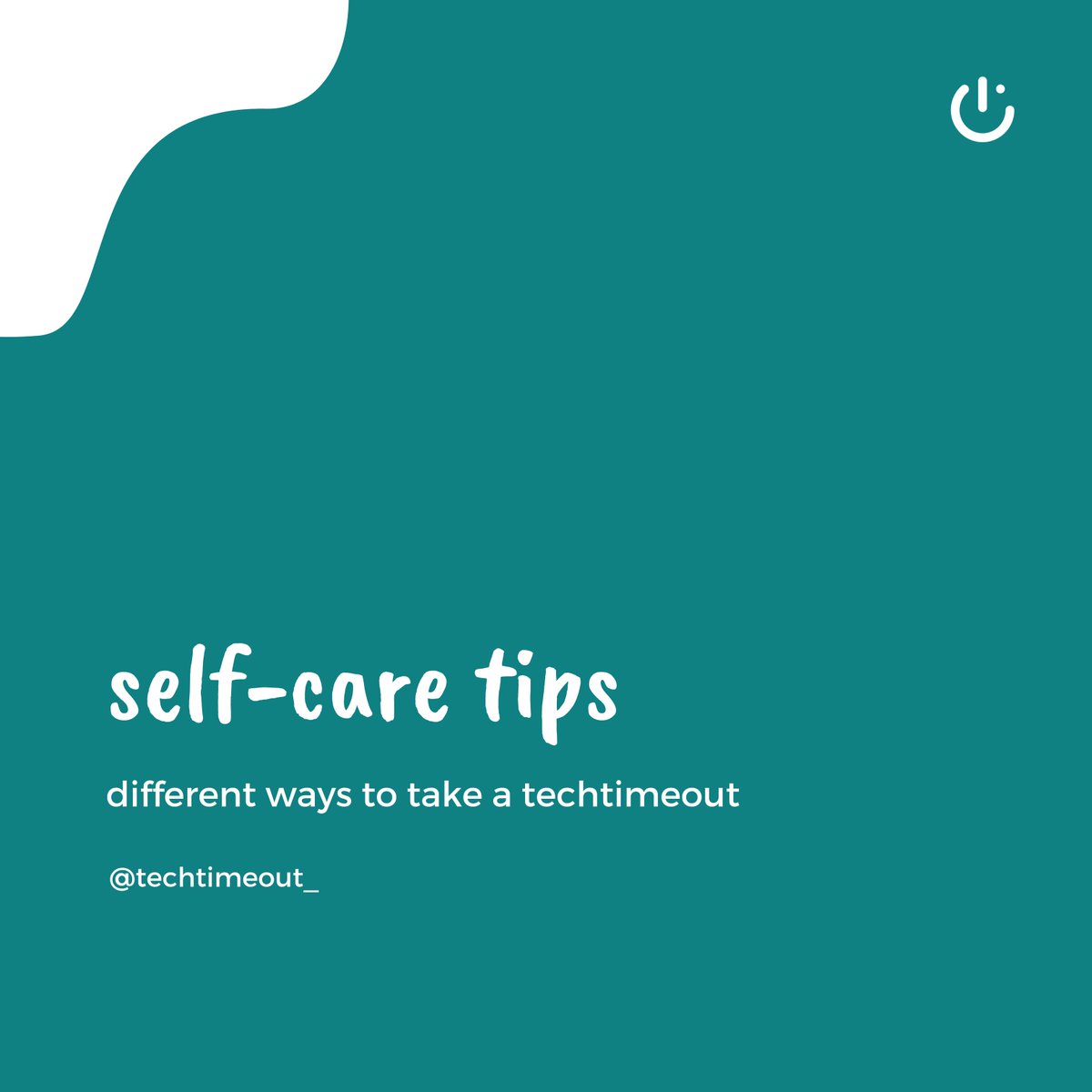 techtime_out's tweet image. A techtimeout guide for self-care. Here are some techtimeout ideas that will help you take a well-needed break!

Swipe to take a look

Do you have self-care days? Let us know in the comments your top tips...

#guide #guidebook #techtimeout #selfcare #selfcaretips #selfcarematters