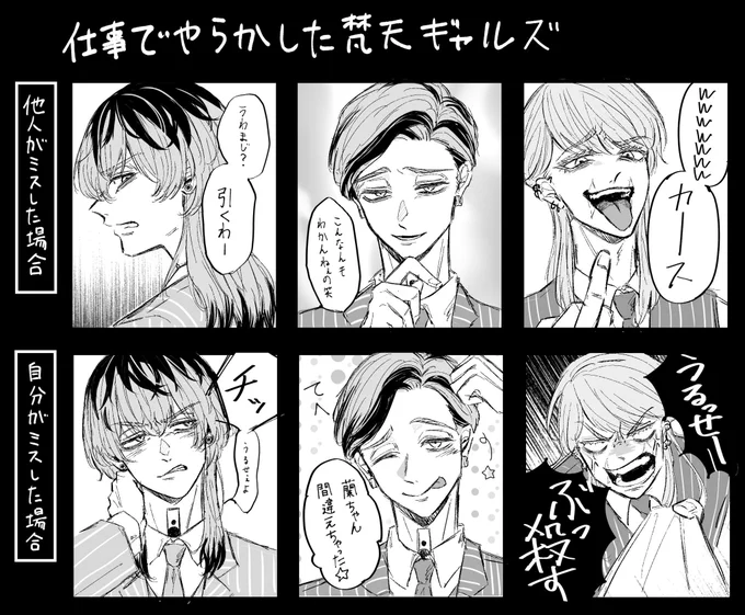 なにかやらかした梵天ギャルズのイメージ
#東卍FA 