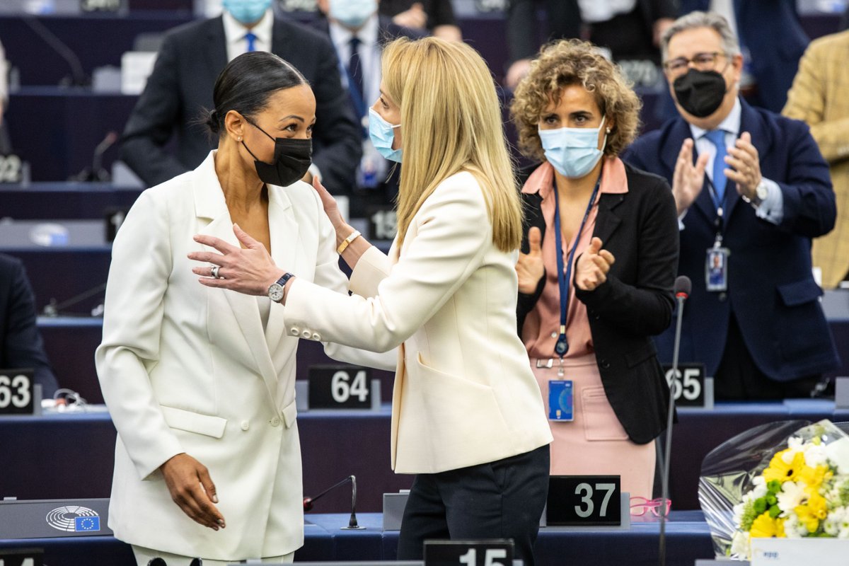 Roberta Metsola tweet media